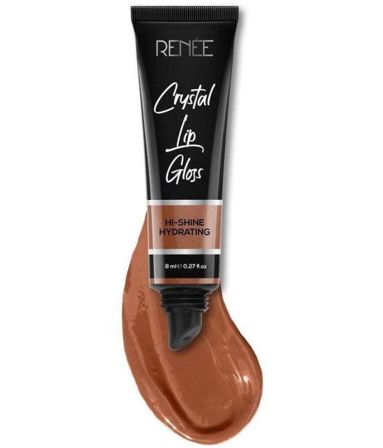 Renee - Brown Glossy Lip Gloss 8ml