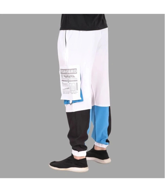 Forbro White Polyester Mens Sports Joggers ( Pack of 1 ) - None