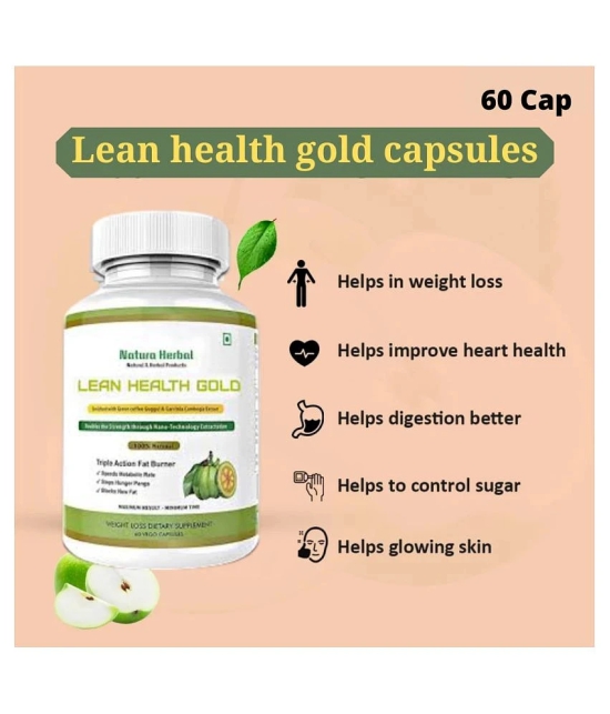 LEAN HEALTH GOLD Fat Burner & Weight loss supplements Capsule 60 no.s Pack Of 1