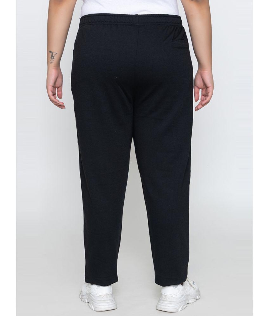 YHA - Black Fleece Womens Running Trackpants ( Pack of 1 ) - None