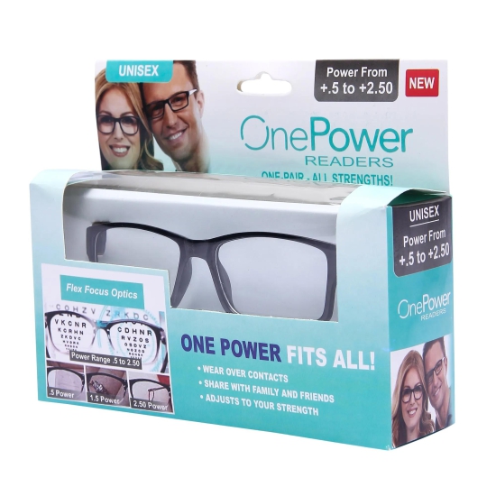 One Power Readers - Flex Focus Optics - Progressive Lens Reading Glasses for Men &  Women,