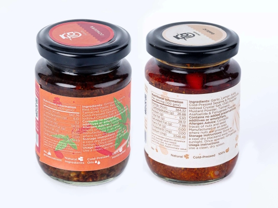 Ta Pickles | Gongura & Garlic Pickle | 150g [Pack of 2] Combo Made with Cold Pressed Oil | Homemade | Traditional Indian Taste | Natural | No Preserv