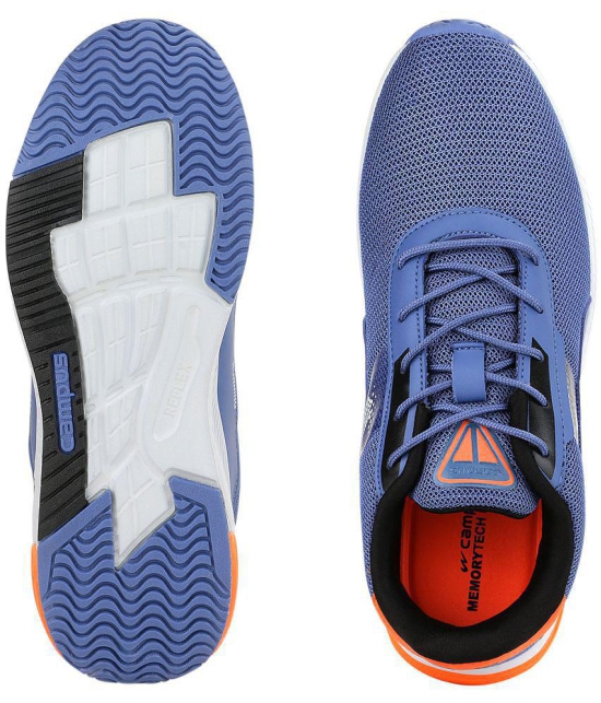 Campus - TITANIUM Blue Mens Sports Running Shoes - None