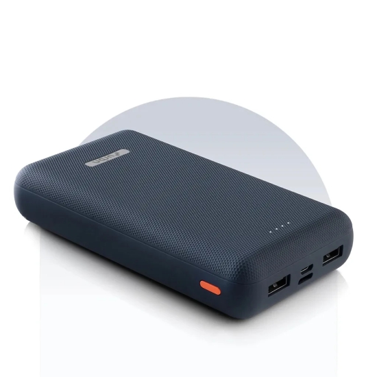 20000 mAh Ultra Compact 12W Power Bank-Blue