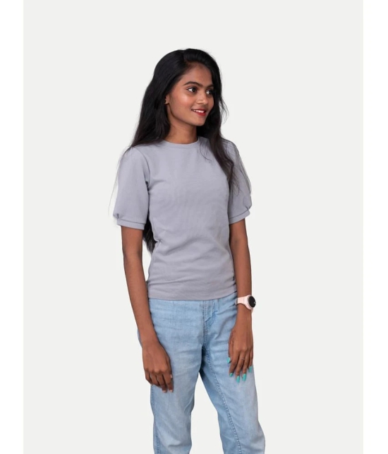 Radprix Gray Polyester Girls Top ( Pack of 1 ) - None