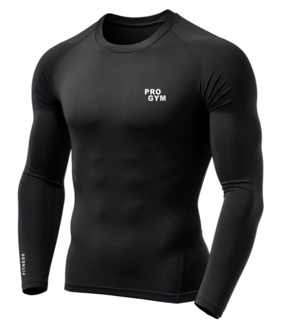 Pro Gym Unisex 100% Polyester Compression T-Shirt - Full Sleeve - XXL