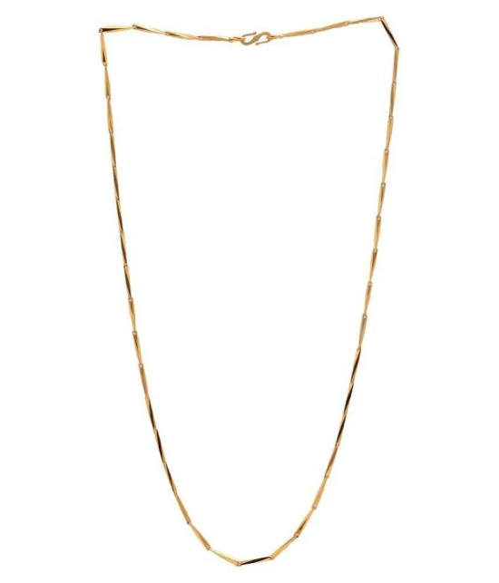 Jewar Mandi - Gold Plated Chain ( Pack of 1 ) - Golden