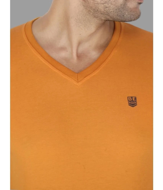 MADTEE - Orange 100% Cotton Regular Fit Mens T-Shirt ( Pack of 1 ) - None