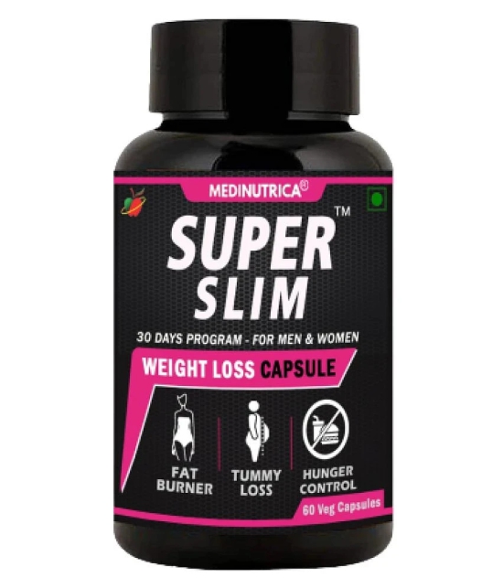 Medinutrica Super Slim weight/Fat loss Veg Capsule Capsule 60 gm Pack Of 1