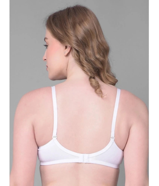 Dollar Missy White Cotton Non Padded Womens Everyday Bra ( Pack of 1 ) - None