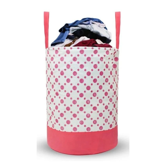 HOMETALES - Pink Laundry Bag