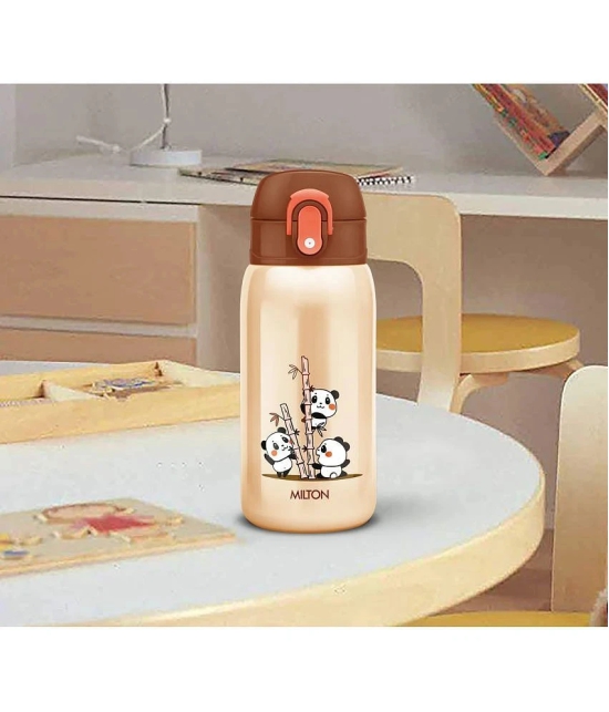 Milton Jolly 375 Thermosteel Kids Hot and Cold Water Bottle, 300 mL, Ivory - Ivory