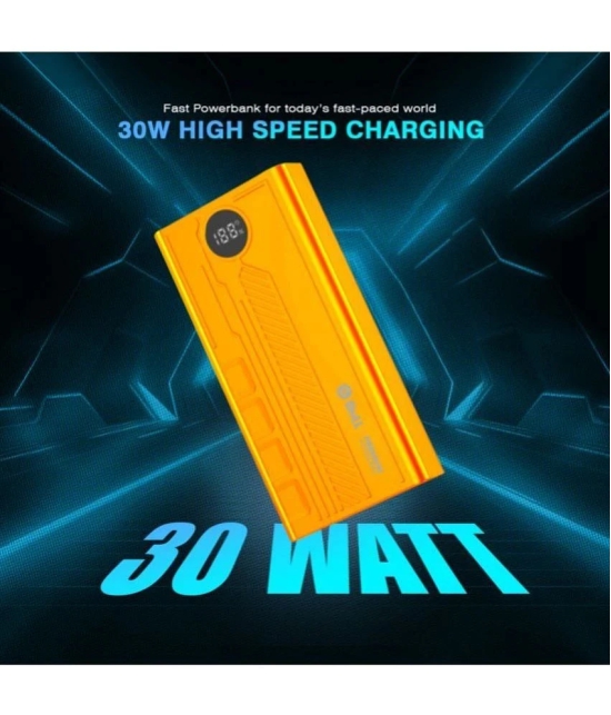 Bell 20000 -mAh 36W Li-Polymer Power Bank - Yellow