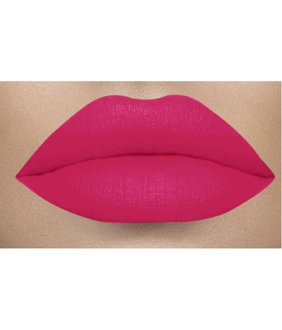 Beauty Berry Matte Lips Creme Lipstick 2 IN 1 Hot Pink 1 g