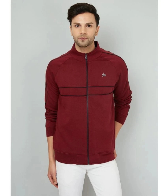 YHA Fleece Mens Casual Jacket - Wine ( Pack of 1 ) - None