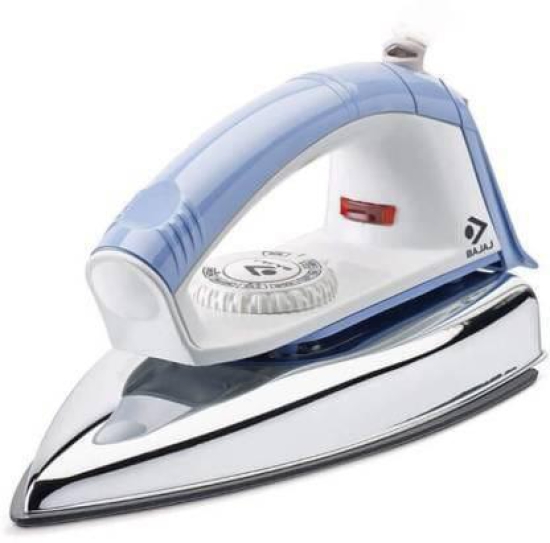 BAJAJ by Bajaj New Popular 1000W 1000 W Dry Iron  (White/Lavender)