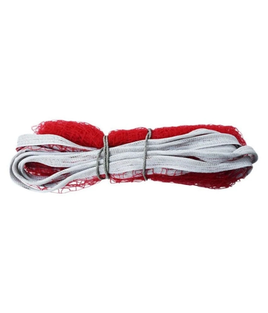 M Dona Sports Red and White Net