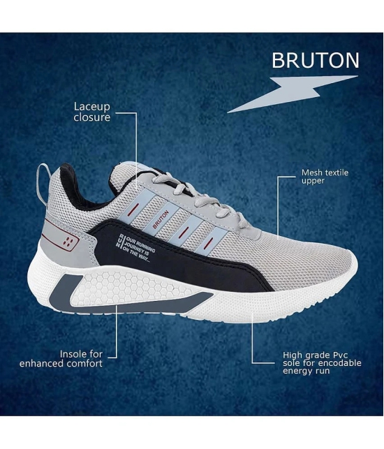 Bruton Grey Men Outdoor Shoes - None