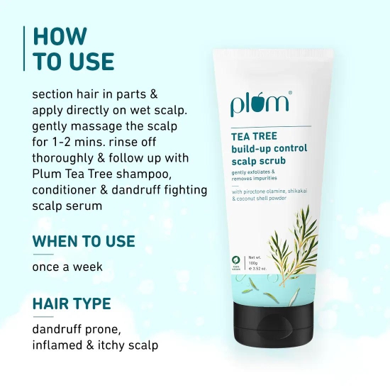 Tea Tree Buildup Control Scalp Scrub