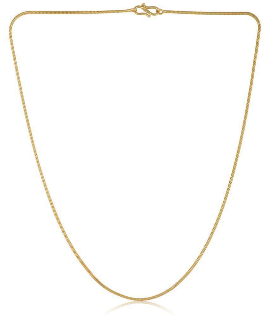 AanyaCentric Combo of 2 Gold Plated 22inches Long Fashion Chain - None