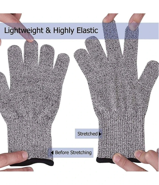 THRIFTKART Synthetic Safety Glove - L