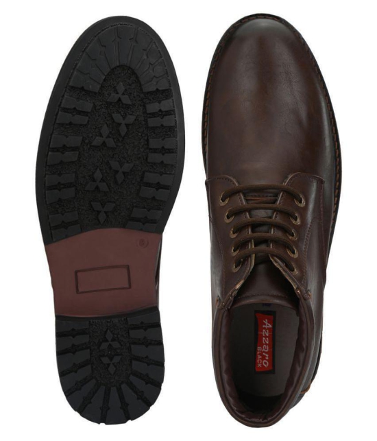 Leeport - Brown Mens Boots - 7