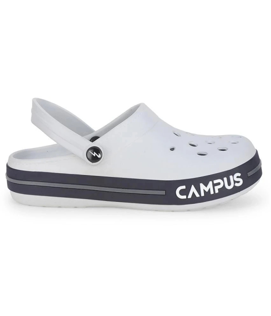 Campus - Light Grey Mens Clogs - None