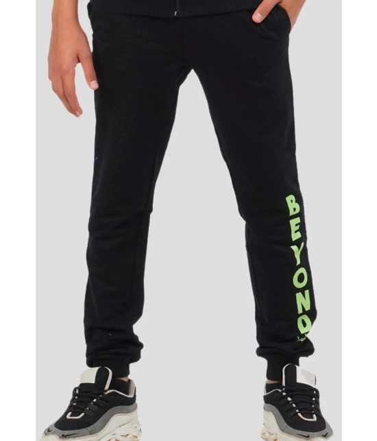 Ariel - Black Cotton Blend Boys Trackpant ( Pack of 1 ) - None