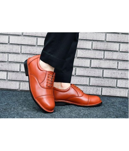 KATENIA - Tan Men's Formal Shoes - None