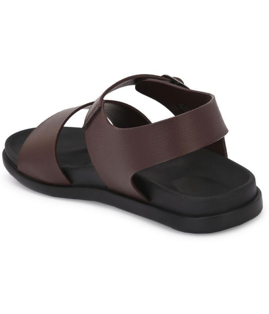 Leeport - Brown Mens Sandals - None