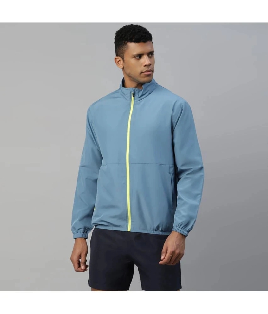 Dida Sportswear Sky Blue Polyester Mens Running Jacket ( Pack of 1 ) - None