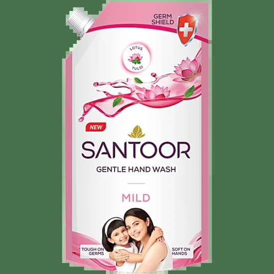 Santoor Mild Hand Wash, 750Ml