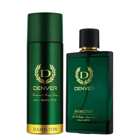 Denver Hamilton Gift Set : Perfume - 60ML & Deodorant Spray - 165ML For Men