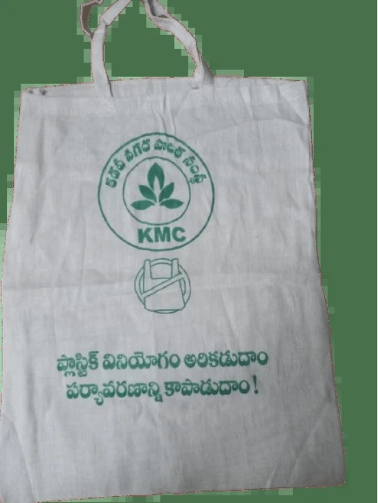  Reusable Telugu Language Canvas Bag