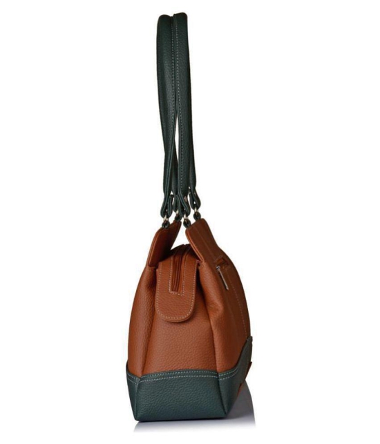 Fostelo - Tan  PU Shoulder Bag - Tan