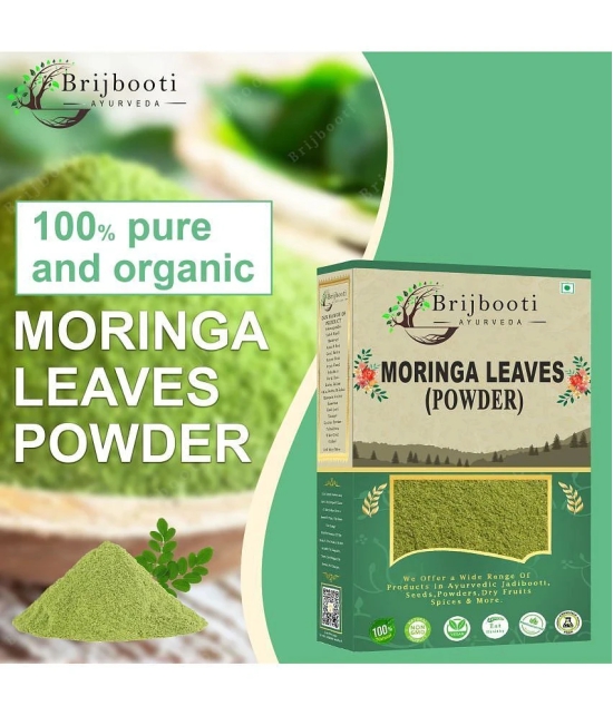 BrijBooti Moringa Powder - 200 Gm | Moringa for Immunity, Digestion & Energy | Drumstick Leaf Powder