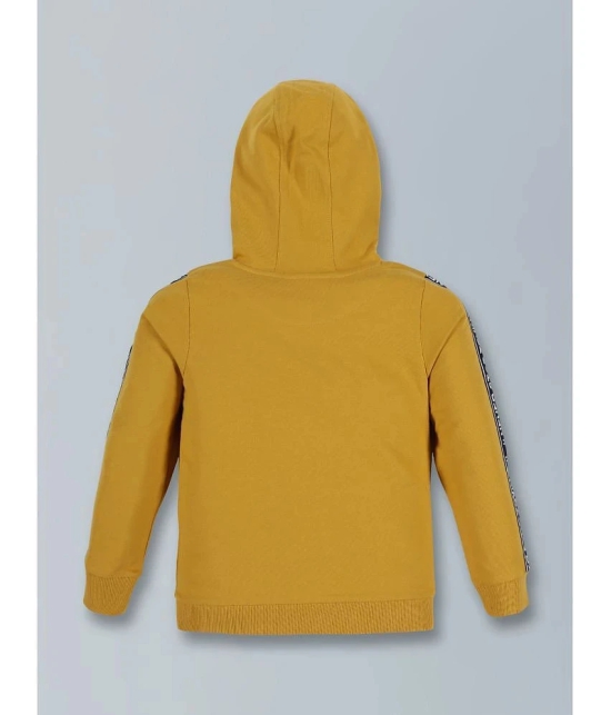 PLUM TREE - Yellow Cotton Blend Boys Sweatshirt ( Pack of 1 ) - None