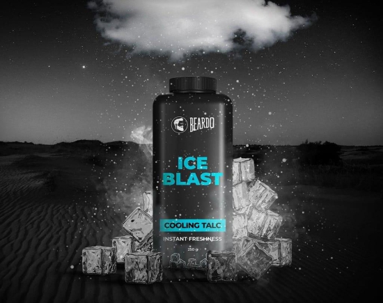 Beardo Ice Blast Cooling Talc