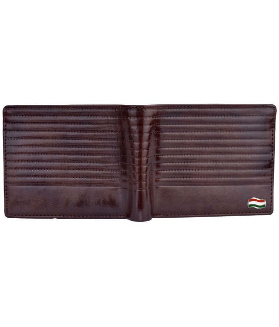 HAMT Leather Brown Casual Regular Wallet - Brown