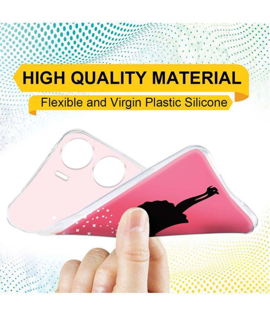 Fashionury Multicolor Printed Back Cover Silicon Compatible For Vivo V29e ( Pack of 1 )