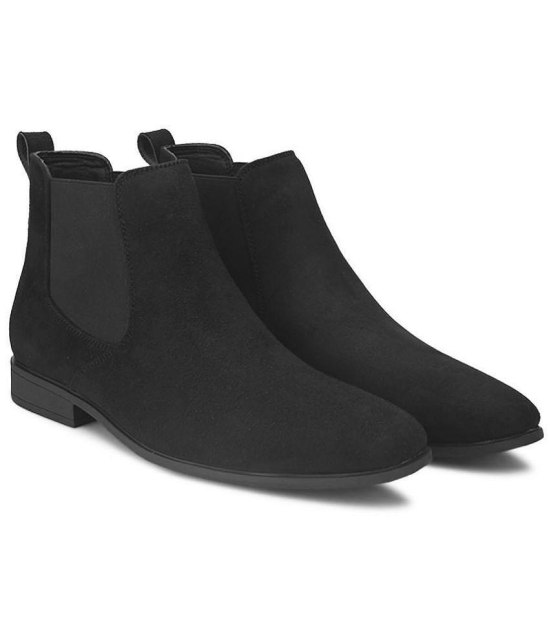 Fentacia - Black Men's Chelsea Boots - None