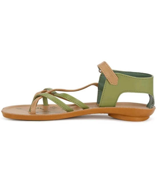 Paragon Green Floater Sandals - None