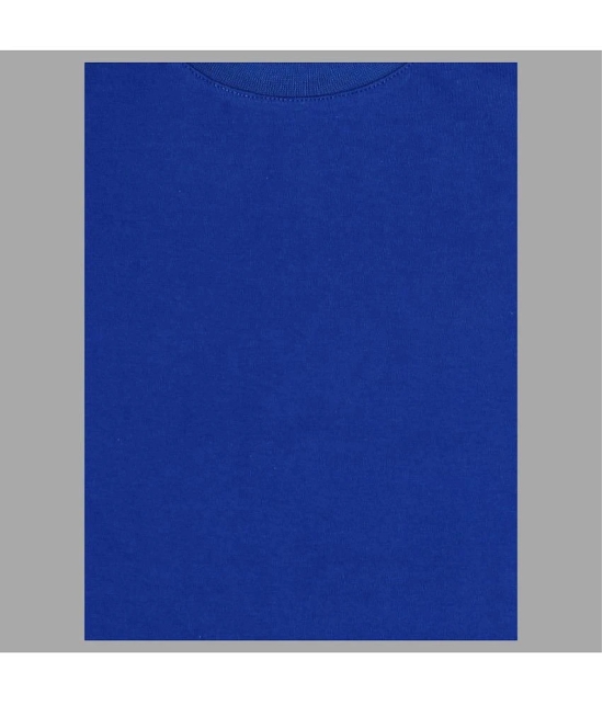 Diaz - Royal Blue Cotton Blend Boys T-Shirt ( Pack of 1 ) - None