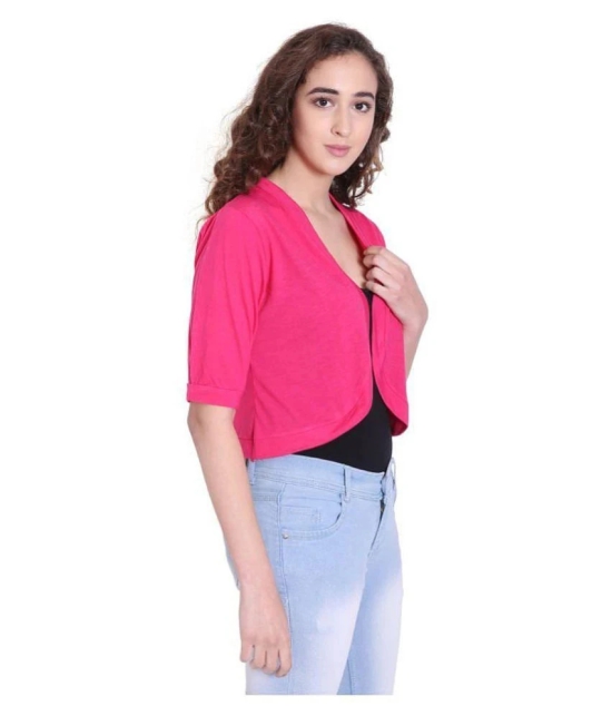 Affair Cotton Shrugs - Pink Single - S