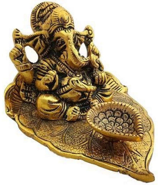 VARKAUS - Patta Ganesh 10 cm ( Pack of 1 )