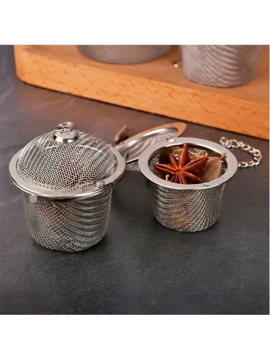 dust n shine Stainless Steel Tea Infuser, Tea Ball Filter - Steel