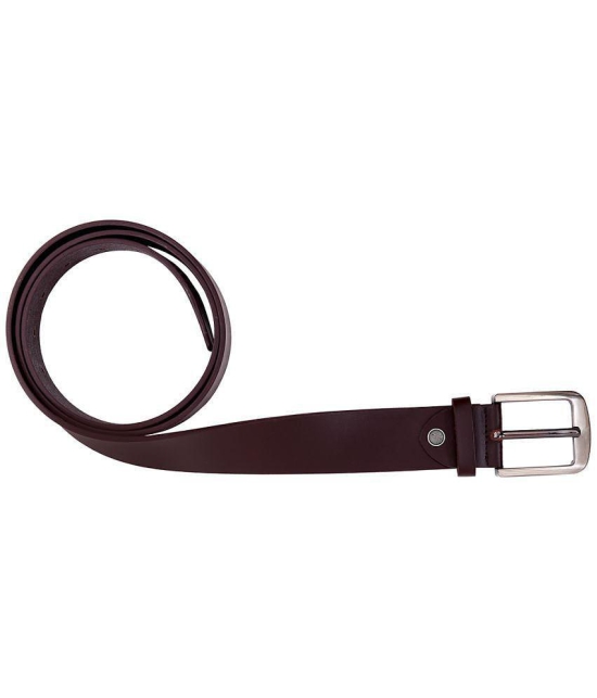 Leather World - Leather Men's Formal Belt ( Pack of 1 ) - None