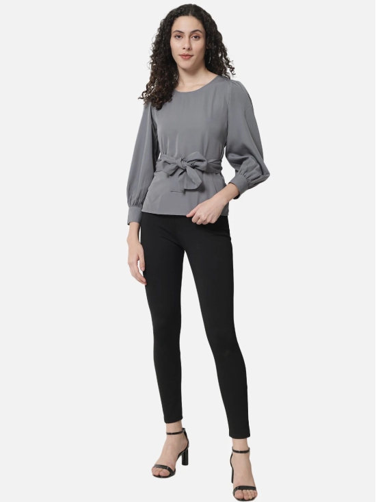 ALL WAYS YOU Women Top Polyester fabric  Grey XS