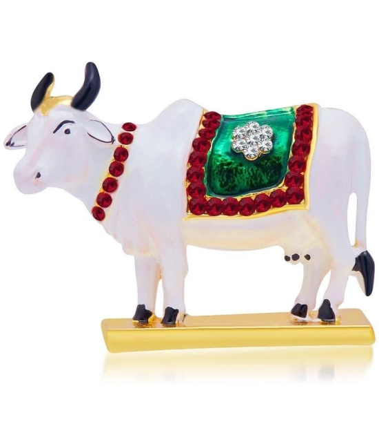 Kulin Kamdhenu Cow/Nandi Nickel Idol - Pack of 1