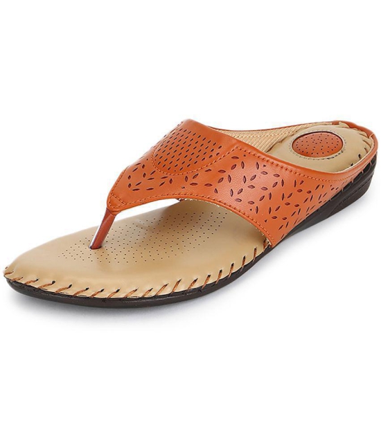 ORTHO JOY - Brown Women's Flats - None